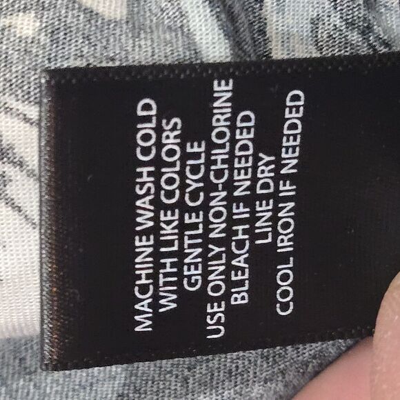 Torrid Floral Button Front Collared Midi Shirt Dress 3/4 Sleeve Black Size 1 - Picture 12 of 16